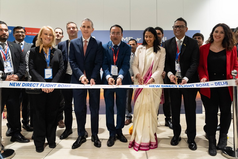 Air India atterra a Roma Fiumicino e amplia la rete europea a otto gateway
